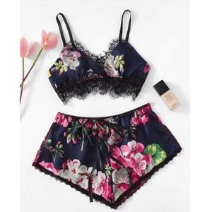 NWOT Pretty Lil Thing |  Floral PJ Set